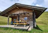 Urige Hütte in den Seceda Alpen