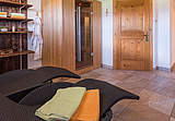 Wellnessraum mit Sauna