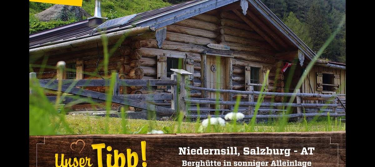 Urige Berghütte in Niedernsill, SalzburgerLand