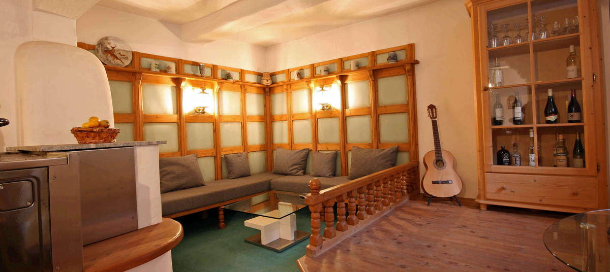 Wohnzimmerbereich mit Sitzecke